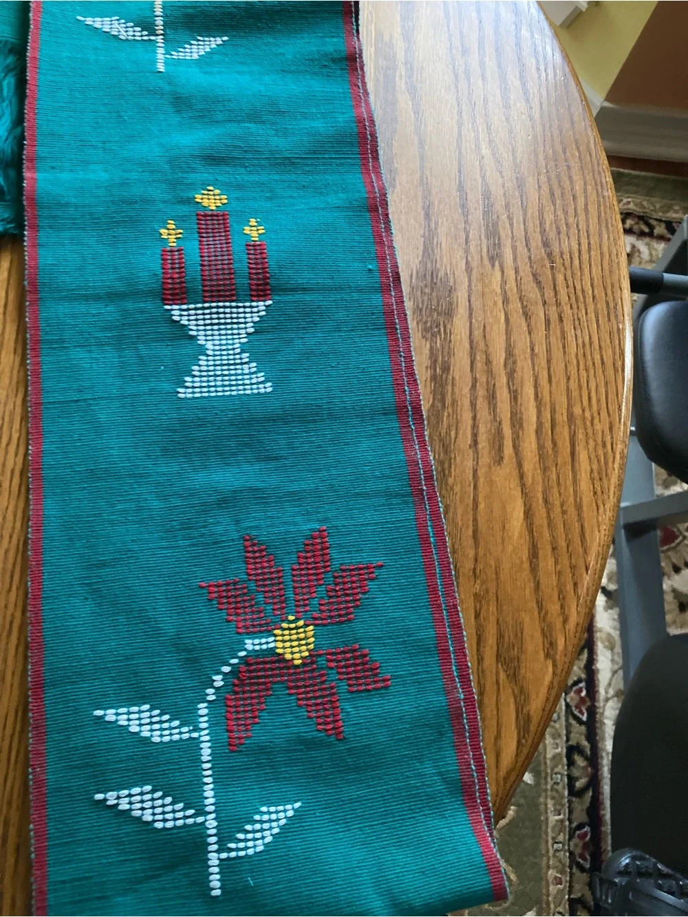 Guatemalan festive teal